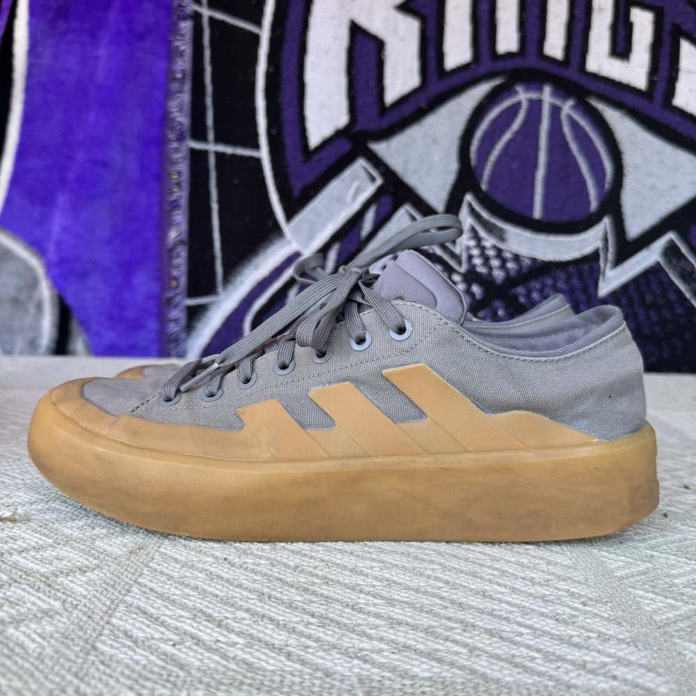 Size 10.5 -  Adidas ZNSORED Grey Gum‎